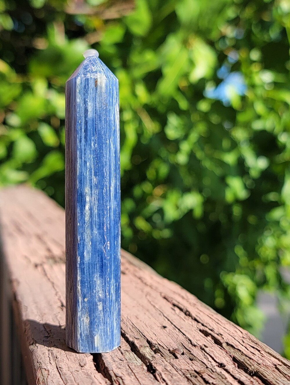 NEW 3.7" BLUE KYANITE TOWER